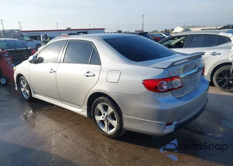 2011 Toyota Corolla S from USA, damaged, VIN 2T1BU4EE7BC605747